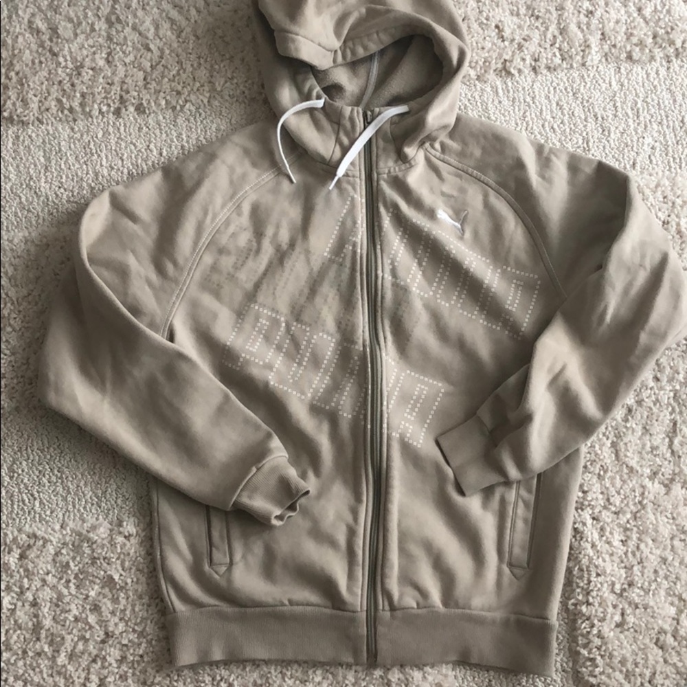 Puma zip up hoodie size Small
